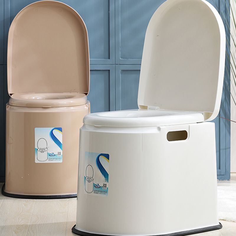 Frendorf | Zeitgenössische Kunststoff Urinal Standtoilette mit Sitz für das Badezimmer