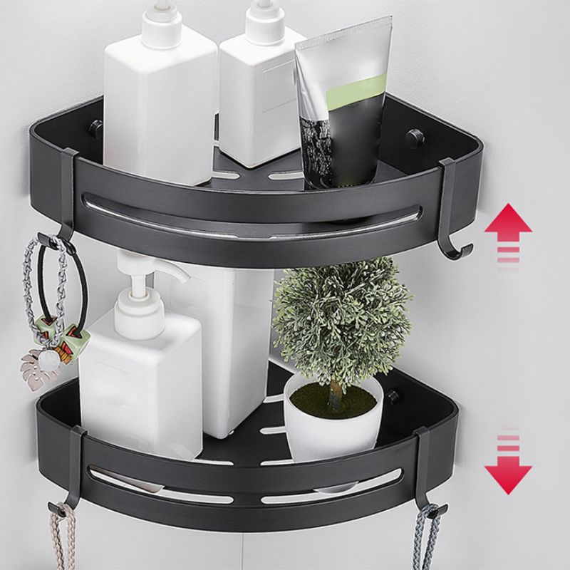 Frendorf | Modernes Badzubehör Set Schwarze Handtuchstange Papierhalter Badezimmerzubehör Kit