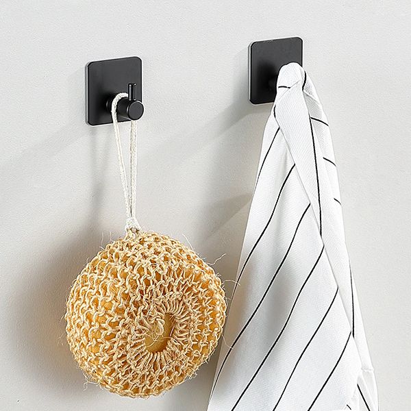 Frendorf | Modernes Badezimmer-Hardware-Set aus Edelstahl Gebürstetes Chrom Handtuchstange/Ring & Bademantel-Haken