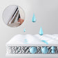 Frendorf | Modern Pearl Wandschmuck Flachs Wandzugangsplatte Abziehen und Aufkleben Dicke Schaumleiste