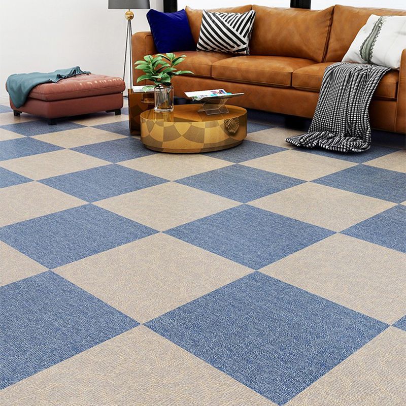 Frendorf | PVC-Bodenbelag Peel & Stick Stein Design Quadratischer Vinylboden für das Wohnzimmer