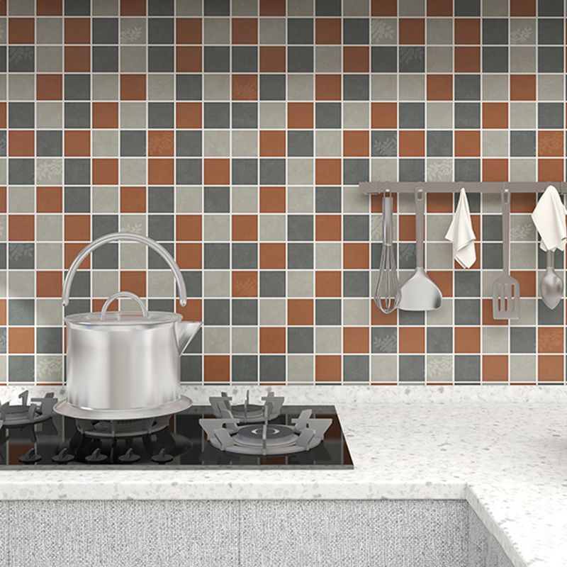 Frendorf | Moderne wasserdichte Mosaikfliese glatte Peel-and-Stick-Rückwandfliese für die Küche