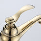 Frendorf | Luxury Vessel Faucet Messinghebelgriffe Niedriger Bogen Waschbeckenarmatur