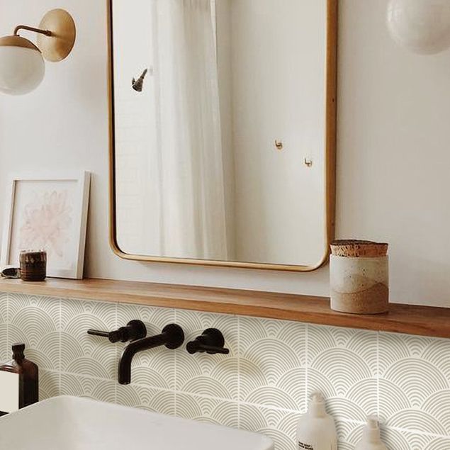 Frendorf | Modern Mosaic Tile Peel and Stick Tile Pvc Kitchen Backsplash Peel and Stick Wall Tile