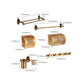 Frendorf | Messing Zubehör Hardware Set Traditionelle Badezimmer Zubehör Hardware Set