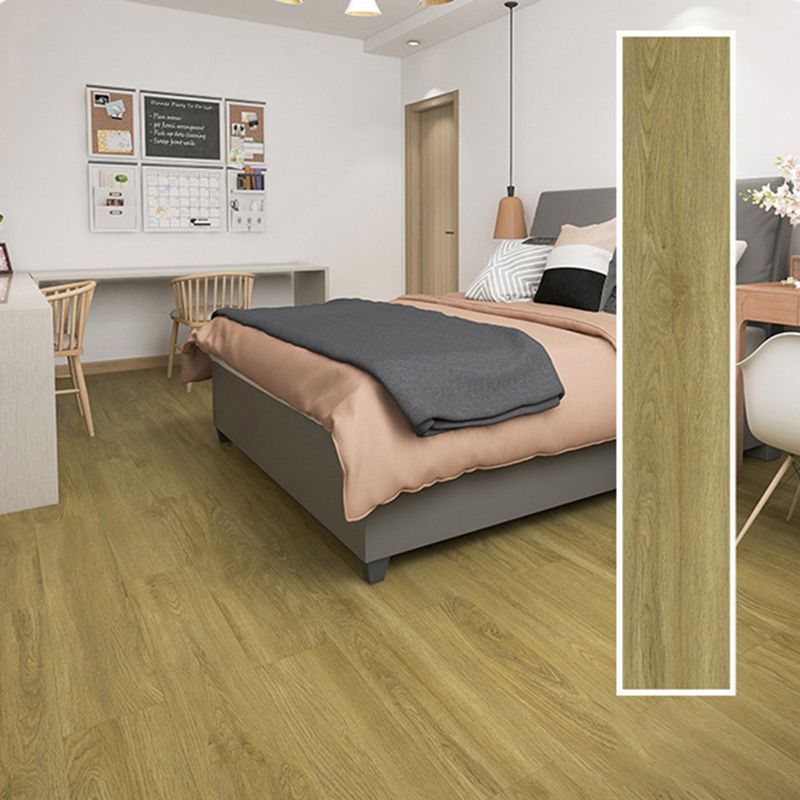 Frendorf | Peel and Stick PVC Bodenbelag Matte Holzoptik Vinylboden für das Wohnzimmer