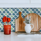 Frendorf | Kunststoff Peel & Stick Mosaikfliesen Wasserdichte Mosaikfliesen Tapete