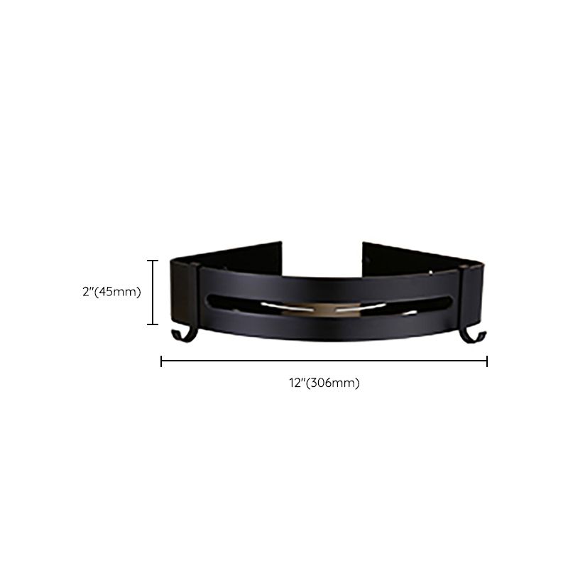 Frendorf | Zeitgemäßes Badezimmerzubehör-Set Schwarze Oberfläche Bademantelhaken/Handtuchring Bar