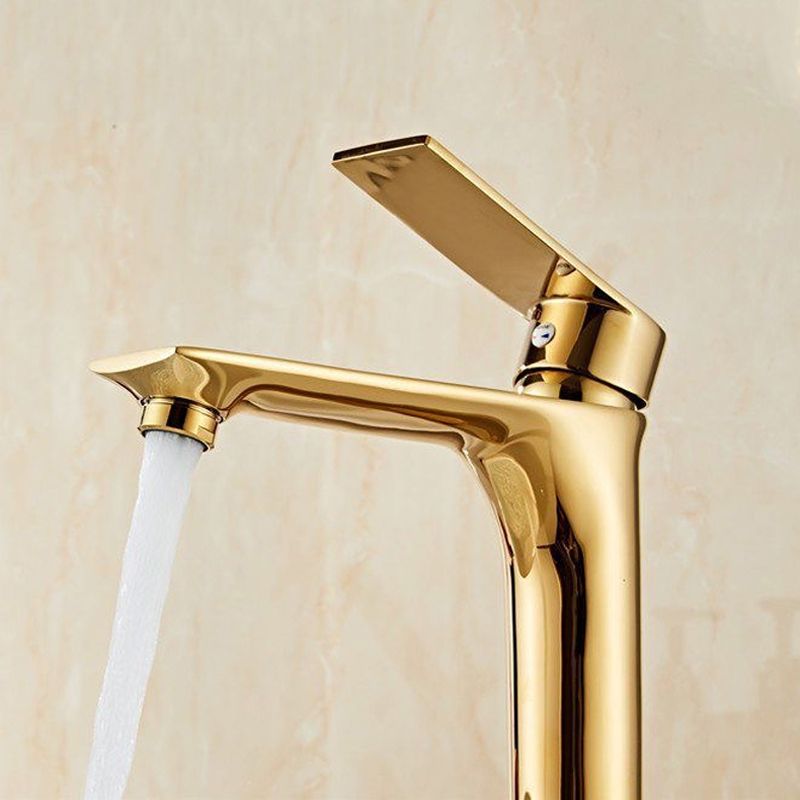 Frendorf | Glam Gefäß Waschbecken Wasserhahn Messing Hebelgriffe mit Wasser Schlauch Waschbecken Armatur