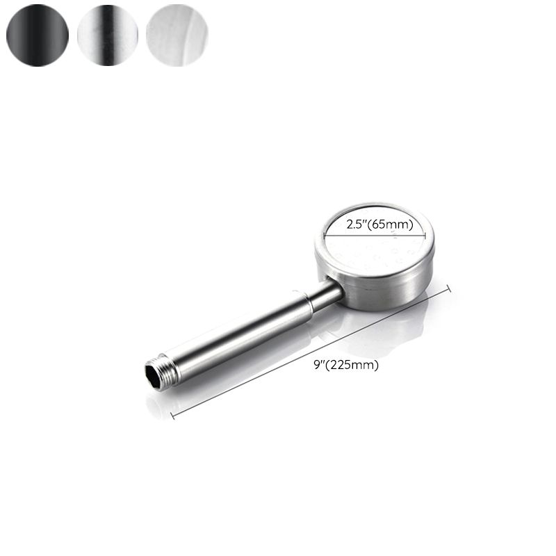 Frendorf | Moderner Duschkopf Edelstahl Rund Metall Handheld Duschkopf