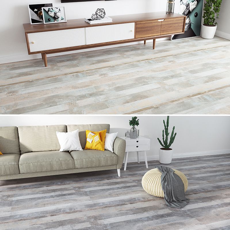 Frendorf | Modernes PVC-Fußbodenbelag Peel and Stick Holzlook geprägte Vinylbodenfliesen