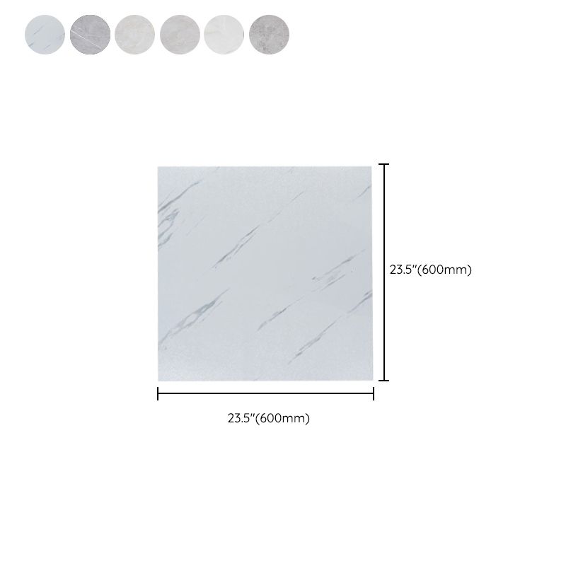 Frendorf | Modern Vinylfliesen aus Kunststoff, selbstklebend, Marmorlook, fade-resistant Fliesenboden