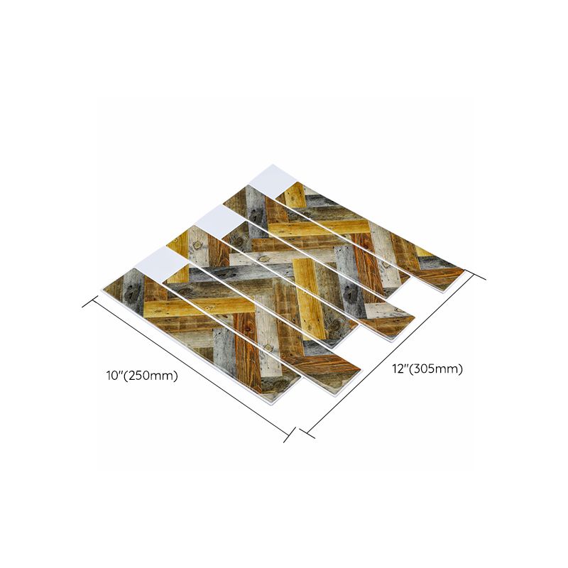 Frendorf | Kunststoff Peel & Stick U-Bahn-Fliese Modern Einfach U-Bahn-Fliese Tapete