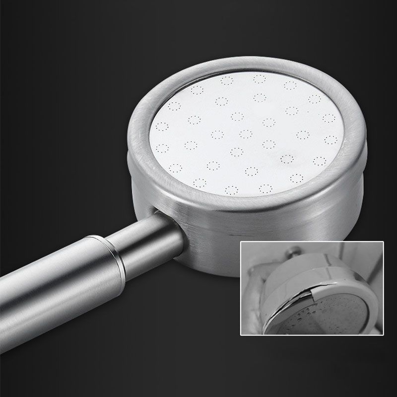 Frendorf | Klassische Duschkopf Runde Metall Handheld Duschkopf in Silber