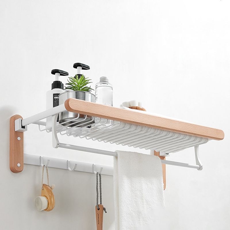 Frendorf | Weißes Badezimmer Set Massivholz & Aluminium Badezimmerzubehör einzeln oder als Set