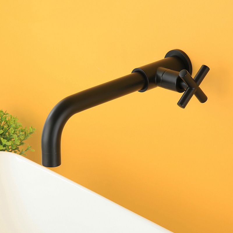 Frendorf | Wandmontierter Wasserhahn Einhebelarmatur Waschbeckenarmatur für das Bad
