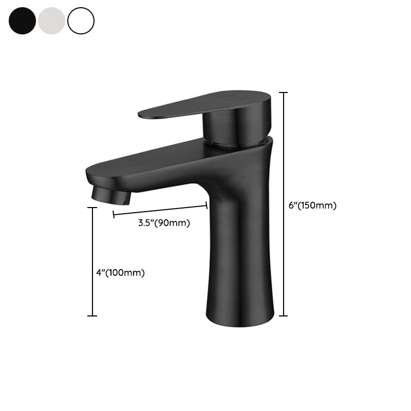 Frendorf | Rundes Gefäß Wasserhahn Hebelgriff Edelstahl Badezimmer Wasserhahn mit Wasserhose