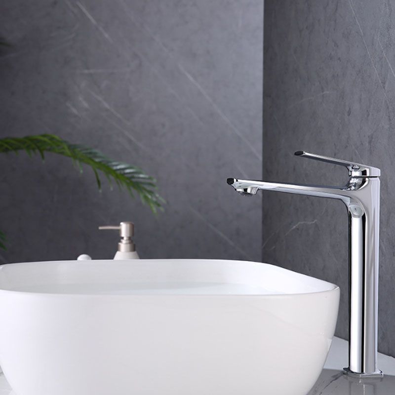 Frendorf | Moderner Behälter Wasserhahn Messing Hebelgriffe Niedriger Bogen Waschbecken Badezimmer Wasserhahn