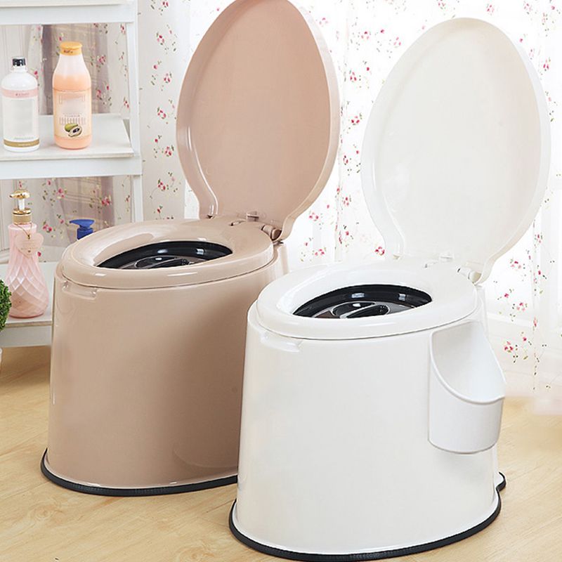 Frendorf | Zeitgenössische Kunststoff Urinal Standtoilette mit Sitz für das Badezimmer