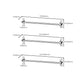 Frendorf | 2-Teiliges Edelstahl Rutschstand Modern Chrome Badezimmer Hardware Set