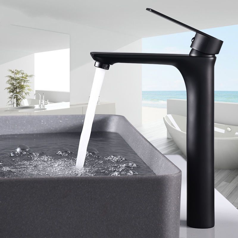 Frendorf | Glam Gefäß Waschbecken Wasserhahn Messing Hebelgriffe mit Wasser Schlauch Waschbecken Armatur
