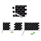 Frendorf | Peel-and-Stick-Fliese Quadrat Fleckenbeständige Mosaik Peel-and-Stick-Fliese für die Küche