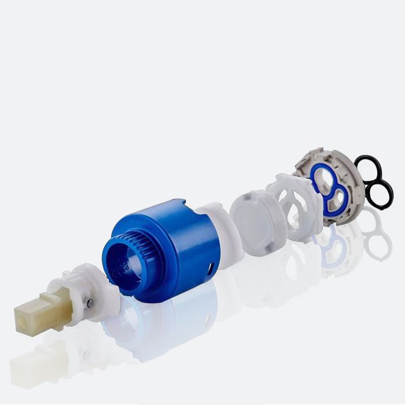 Frendorf | Basic Metall Waschbecken Wasserhahn Silber Badezimmer Wasserhahn mit Hebelgriff