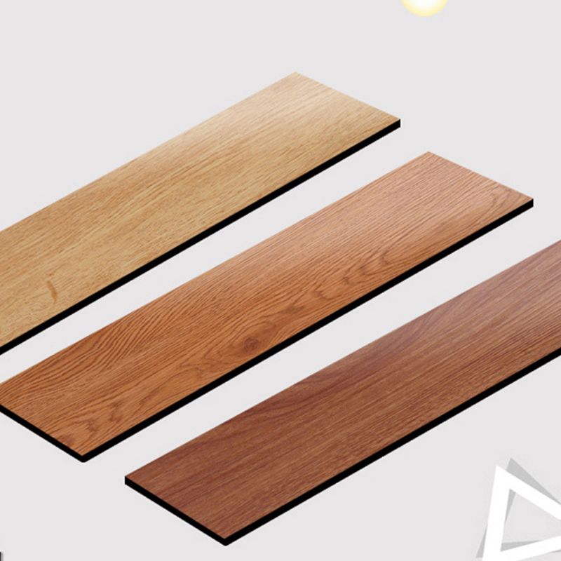 Frendorf | Rechteck PVC Bodenbelag Peel and Stick Glatt Holzlook Vinylboden