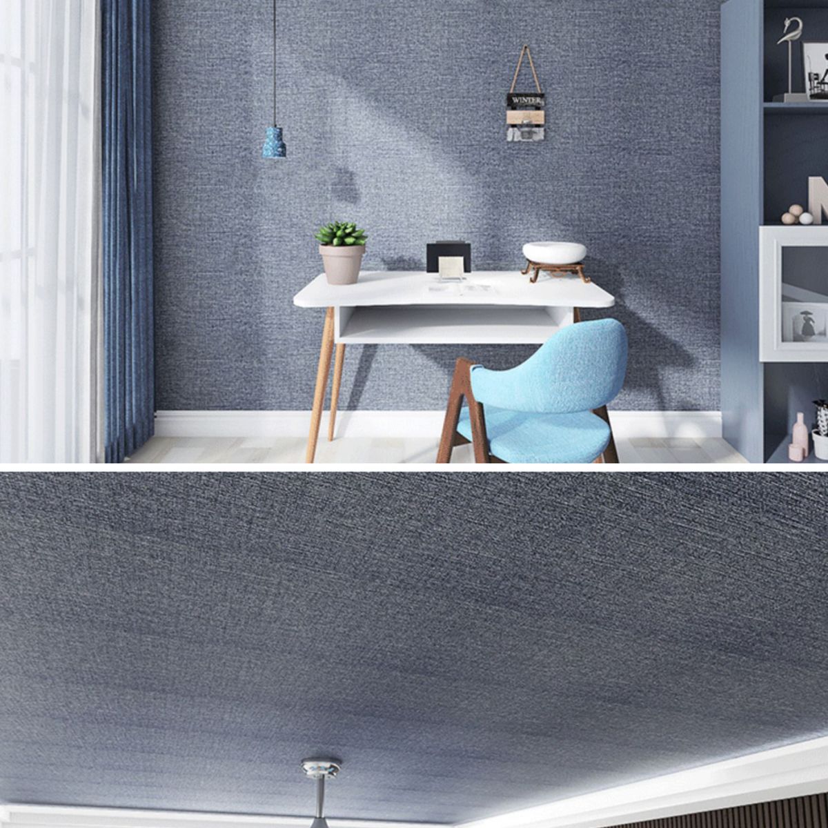 Frendorf | Modern Pearl Wainscoting Flax Wandzugangspanel Selbstklebende Wandpaneele