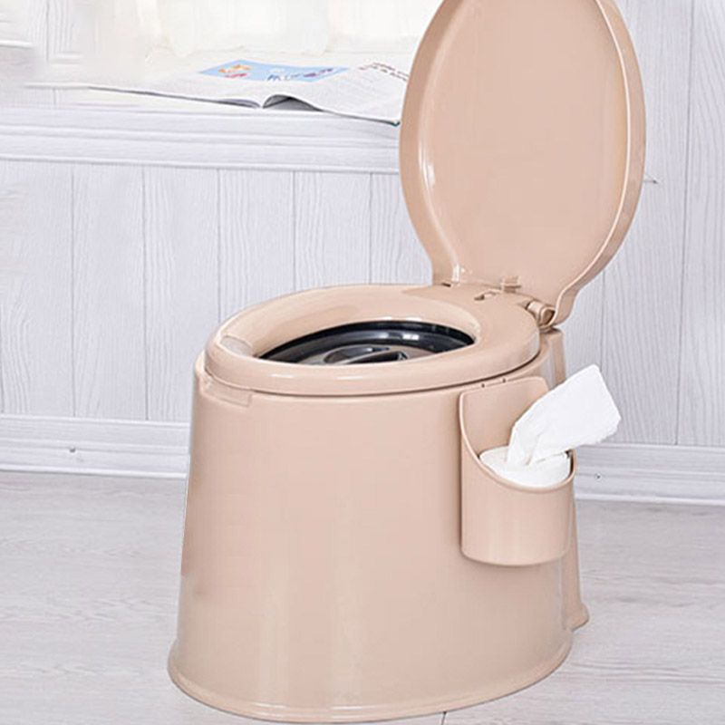 Frendorf | Moderne Kunststoff-WC-Bodenstehende Toilette mit sanftem Schließsitz für das Badezimmer