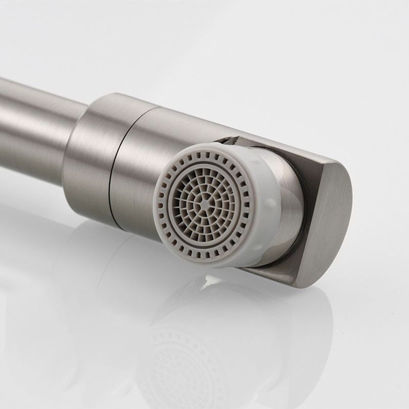 Frendorf | Moderner Pull-down Wasserhahn Einhand Wandmontierter Topf-Füller Niedrigprofil 1-Halter Füller