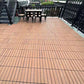Frendorf | Deck Planke Loose Lay Holzfußbodenfliesen Garten Außenfußboden