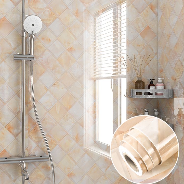 Frendorf | Moderne Spritzschutzwandfliese PVC Rechteckige Selbstklebende Tapete für das Badezimmer