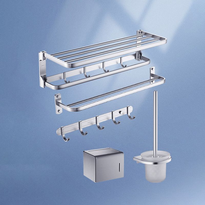 Frendorf | Silber Badezimmer Zubehör Set Modernes Badezimmer Accessoire als Einzelstück oder im Set