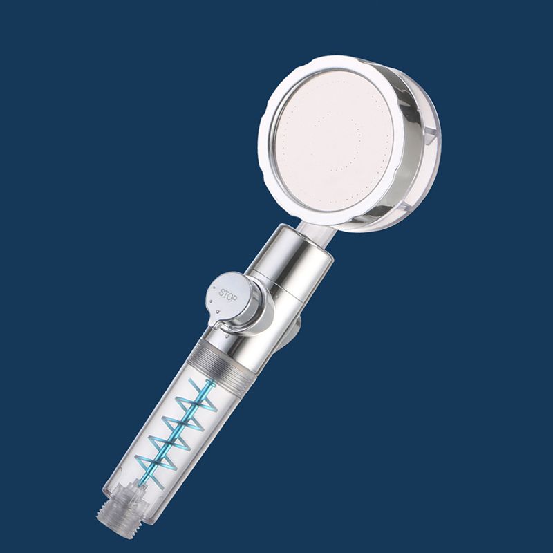 Frendorf | Kreativer Metall Duschkopf Einstellbarer Wasserfluss Runder Handheld Duschkopf