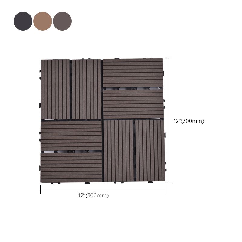 Frendorf | Modernes Kunststoffholz-Laminatplankendeck im Freien, schimmelresistentes Laminat