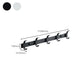 Frendorf | Modernes Badezimmer Zubehör Set Silber/Schwarz Badezimmer Accessoire Kit