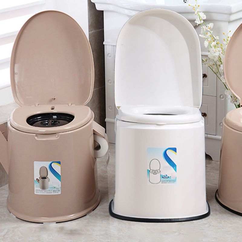 Frendorf | Zeitgenössische Kunststoff Urinal Standtoilette mit Sitz für das Badezimmer