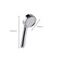 Frendorf | Modernes Stil Rund Handheld Dusche Badezimmer Metall Wandmontierte Hand Dusche