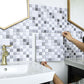 Frendorf | PVC Peel & Stick Mosaikfliese Quadratische Form Mosaikfliesen Tapete