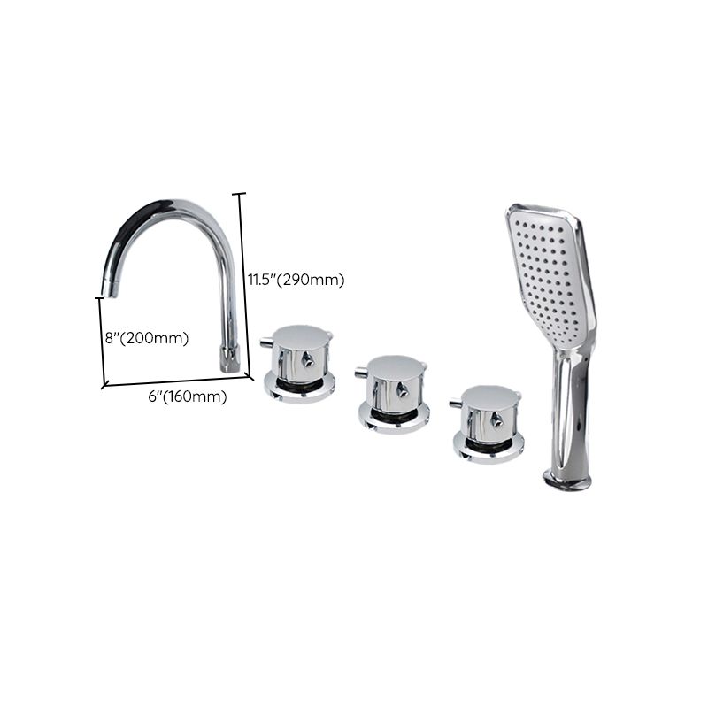 Frendorf | Zeitgenössischer Stil Badezimmer Wasserhahn Metall Aufsatzmontierter Badezimmer Wasserhahn