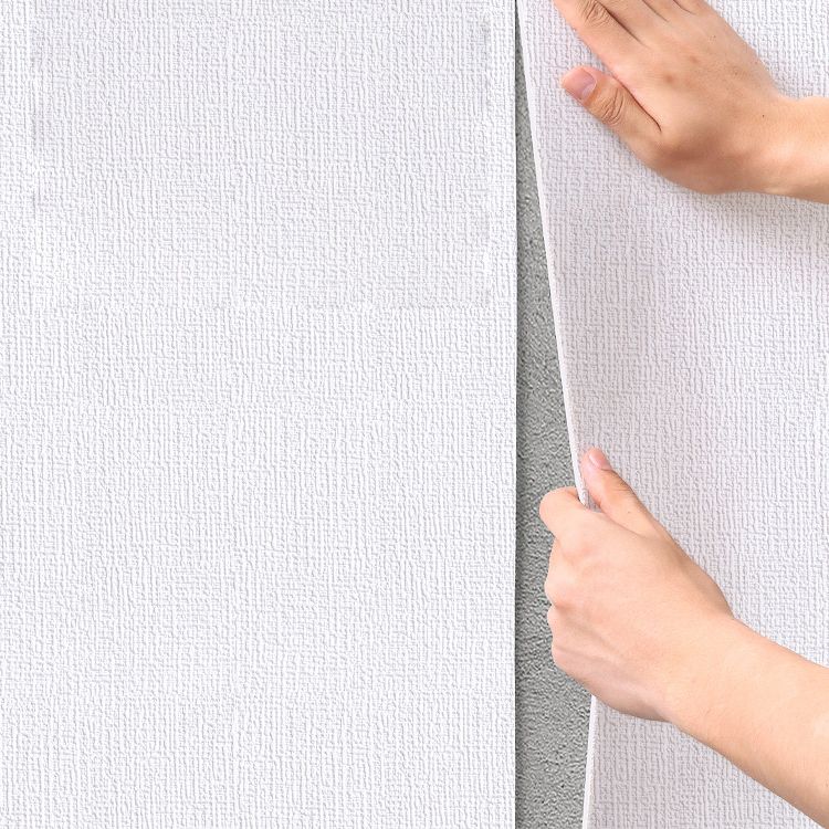 Frendorf | Modern Pearl Wandschmuck Flachs Wandzugangsplatte Abziehen und Aufkleben Dicke Schaumleiste