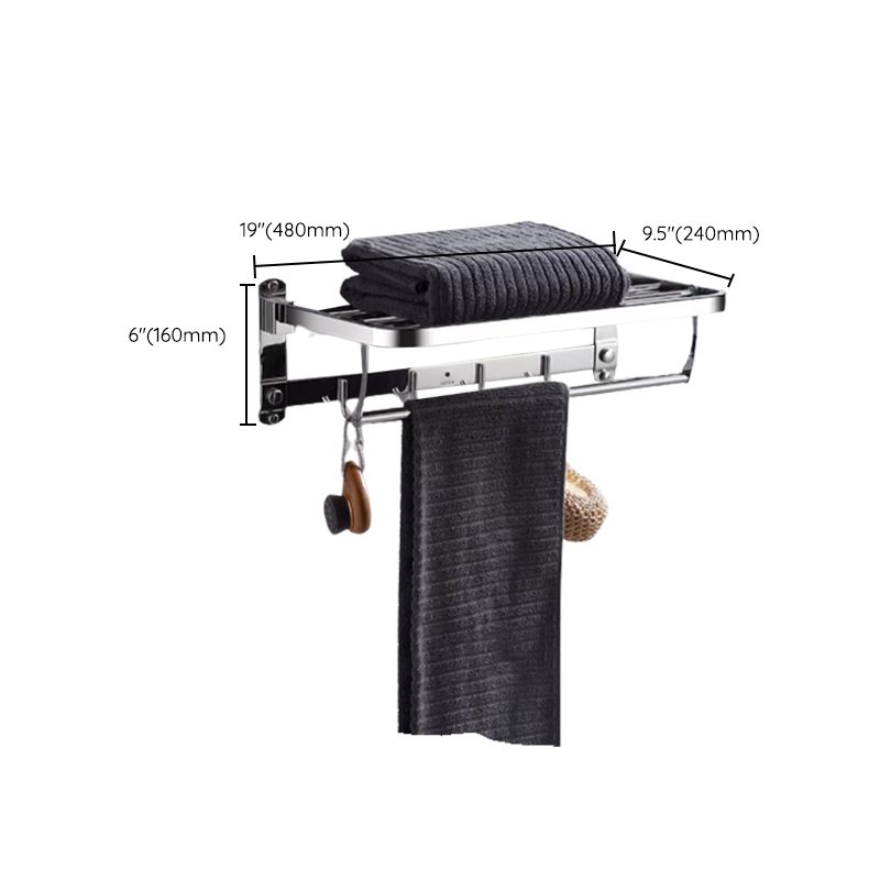 Frendorf | Modernes Edelstahl-Badezimmer-Set Papierhalter Badregal Badezimmerzubehör