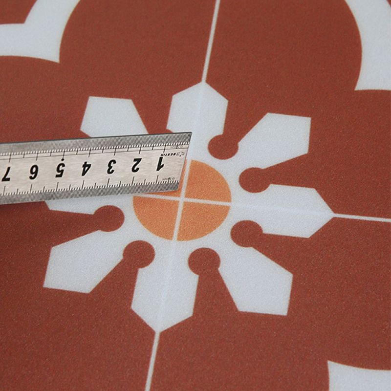 Frendorf | Peel and Stick Vinylboden PVC Muster-Vinylboden mit quadratischem Rand