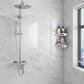Frendorf | Modernes Badezimmer Spritzschutzfliesen Wasserdicht Glatte Peel and Stick Wandfliesen