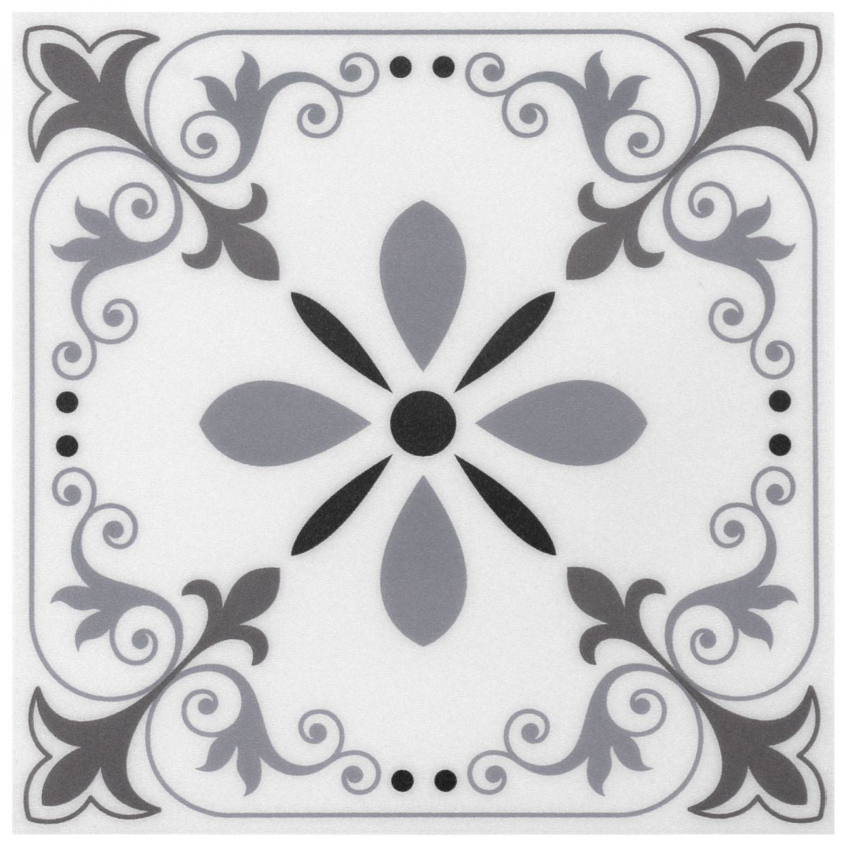 Frendorf | Print Kunststoff Peel & Stick Fliese Feldfliese für Küche und Badezimmer Rückwand
