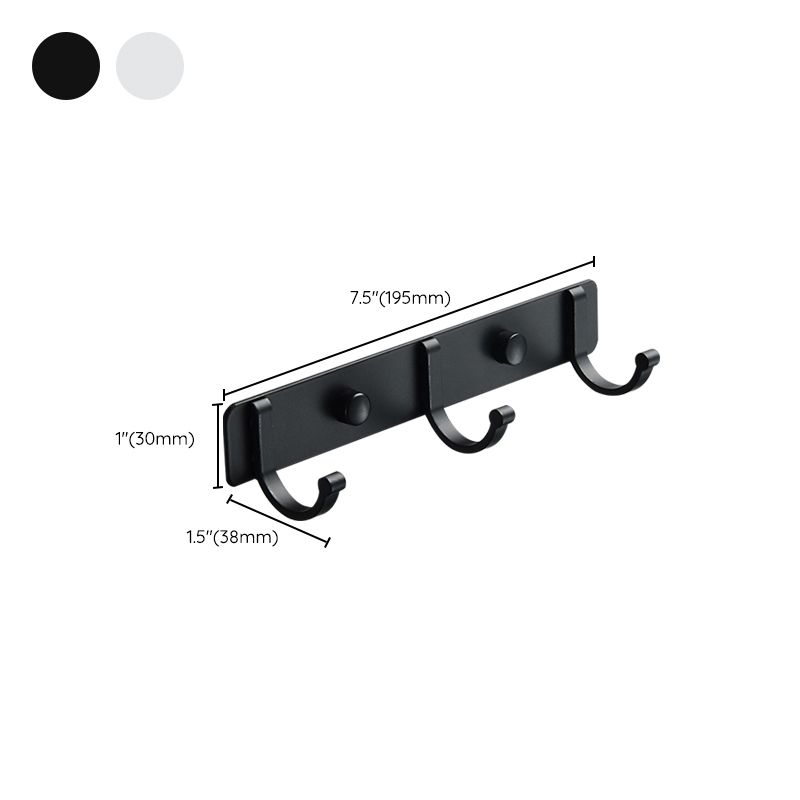 Frendorf | Modernes Badezimmer Zubehör Set Silber/Schwarz Badezimmer Accessoire Kit