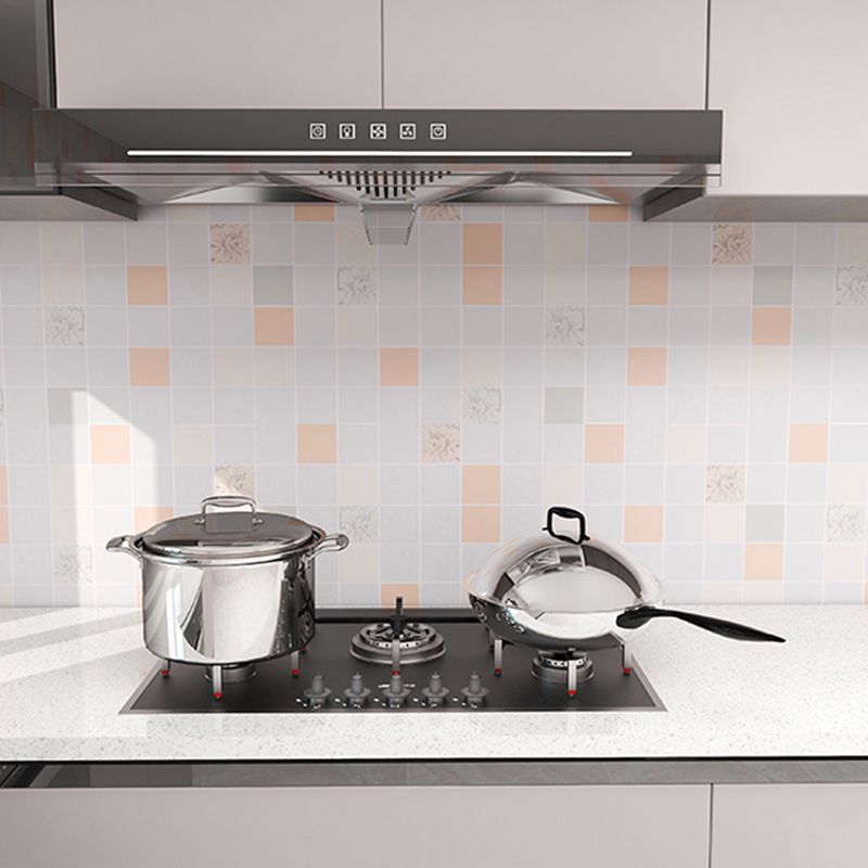 Frendorf | Moderne wasserdichte Mosaikfliese glatte Peel-and-Stick-Rückwandfliese für die Küche