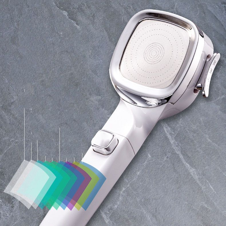 Frendorf | 4-Stufen Druckduschkopf Ein-Tasten Wasserstopp Handheld Duschkopf