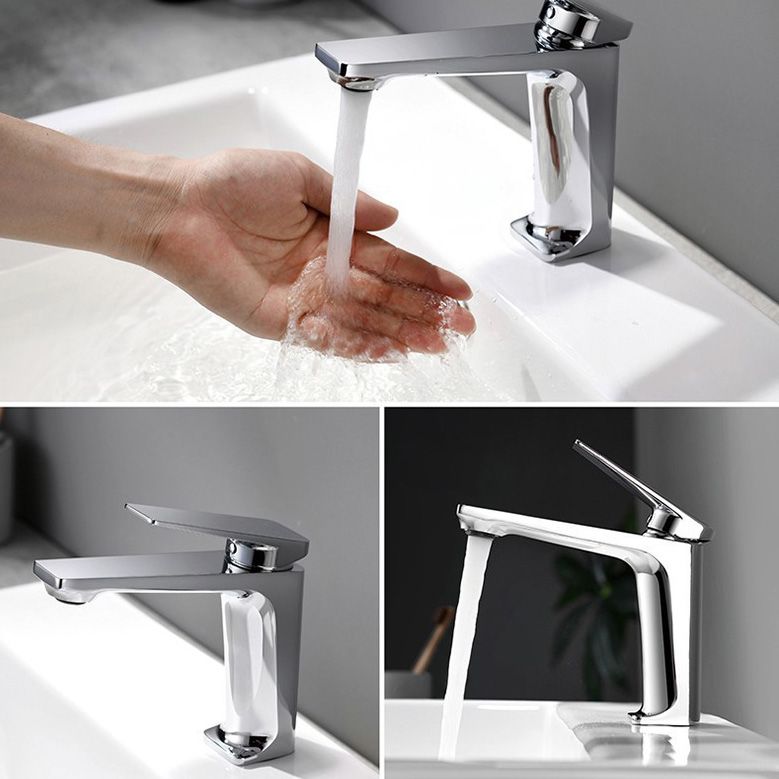 Frendorf | Glam Copper Vessel Faucet Lever Handles Niedriger Bogen Vessel Faucet für Badezimmer